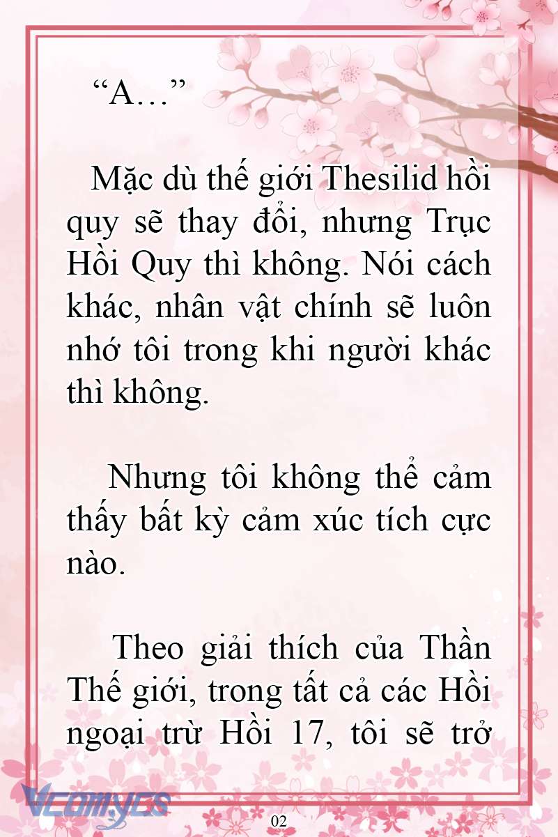 [Novel] Đặc Quyền Của Người Chuyển Sinh Chap 33 - Trang 2