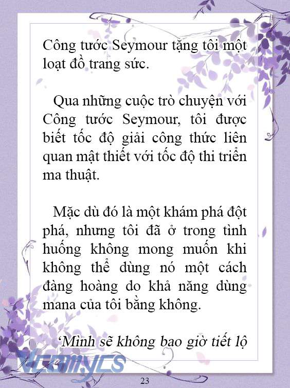 [Novel] Làm Ác Nữ Bộ Không Tốt Sao? Chap 37 - Trang 2