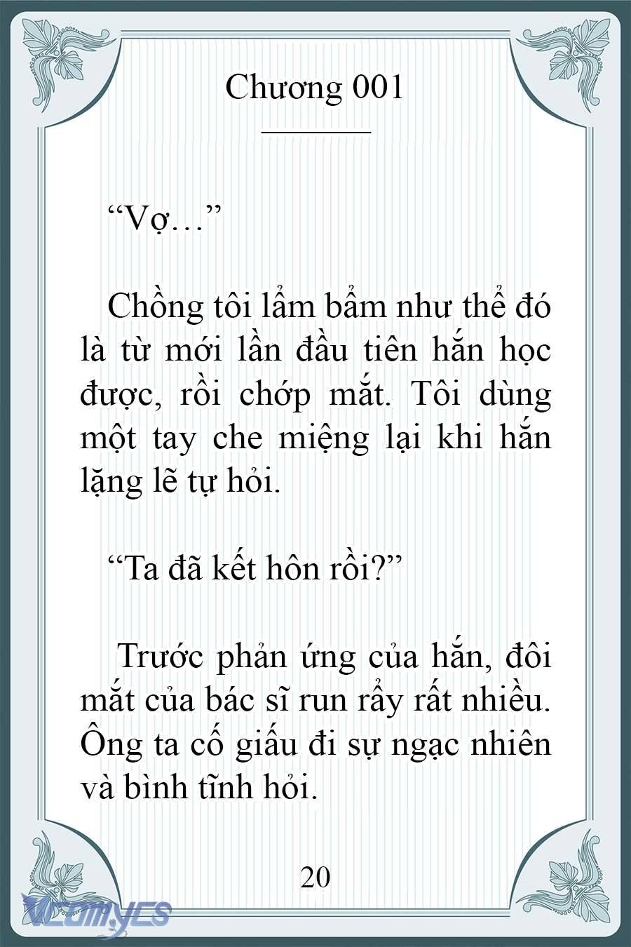 [Novel] Người Chồng Ghét Tôi Đã Mất Trí Nhớ Chap 1 - Trang 2