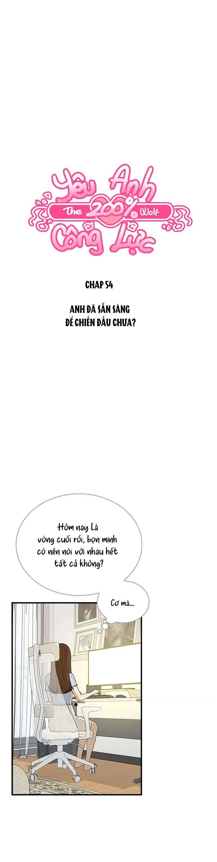 Yêu Anh 200% Công Lực Chapter 54 - Trang 4
