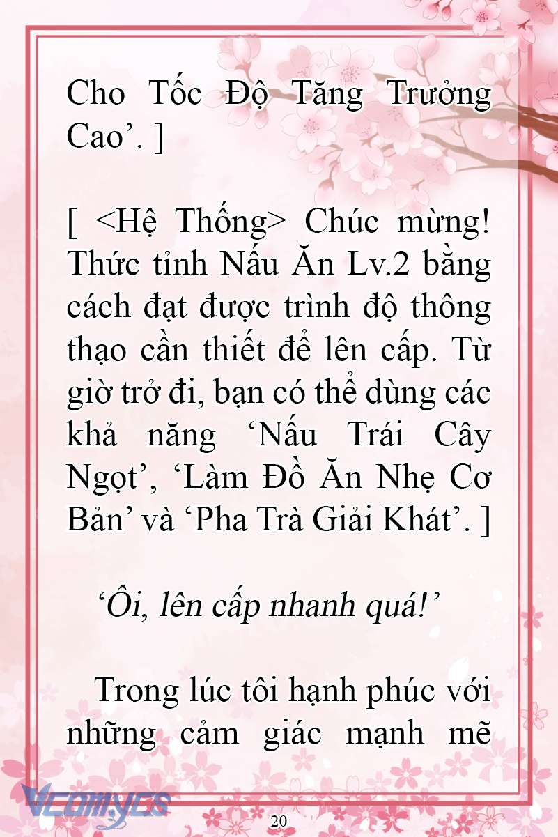 [Novel] Đặc Quyền Của Người Chuyển Sinh Chap 4 - Trang 2