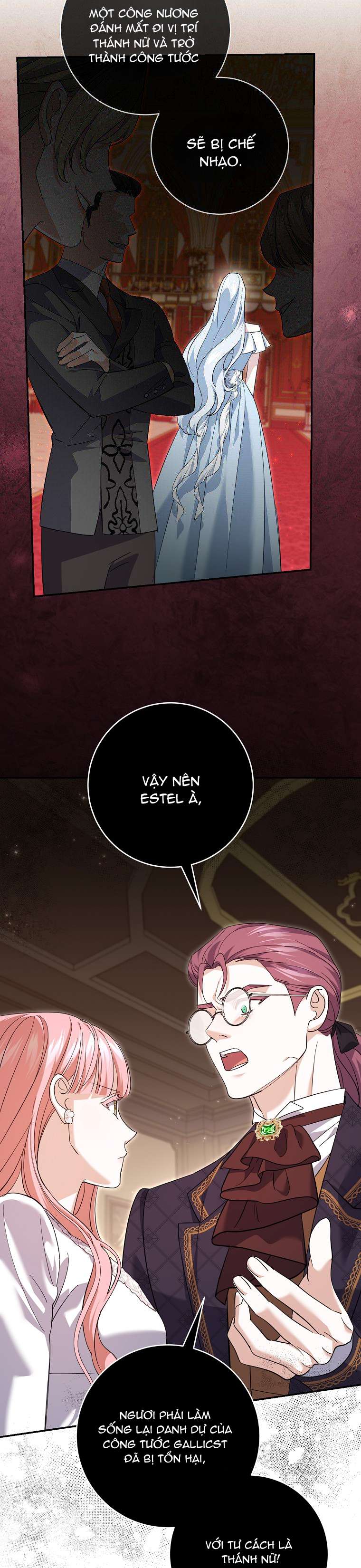 Vị Hôn Phu Phản Diện Cản Trở Con Đường Hoa Của Tôi Chap 25 - Next Chap 26