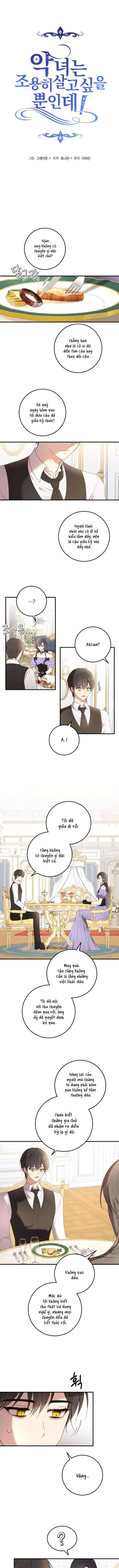 Ác Nữ Chỉ Muốn Sống Yên Bình Chapter 19 - Trang 4