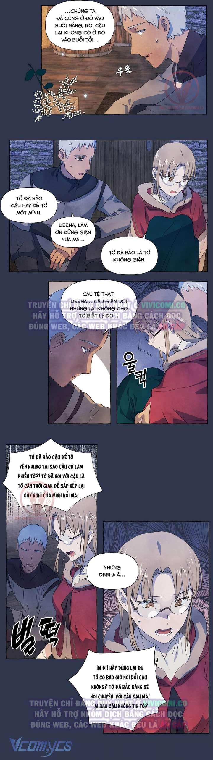 [18+] Chàng Sói Ngốc Và Nàng Thủ Thư Chapter 16 - Next Chapter 17