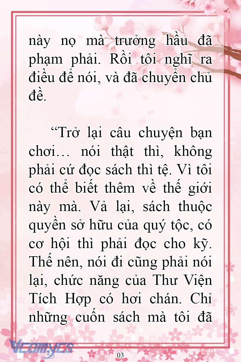 [Novel] Đặc Quyền Của Người Chuyển Sinh Chap 10 - Trang 2