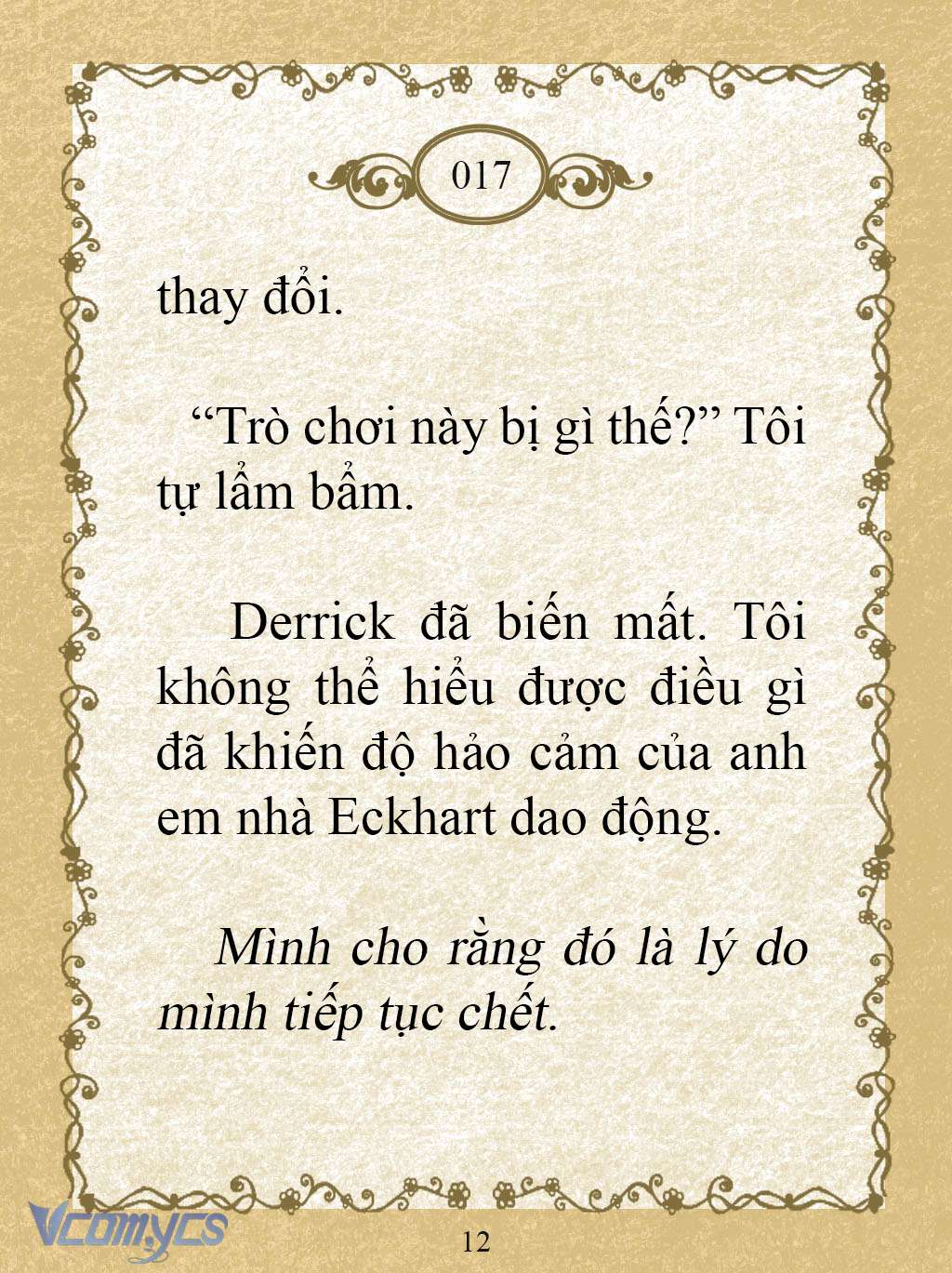 [Novel] Kẻ Phản Diện Được Định Phải Chết Chap 17 - Trang 2