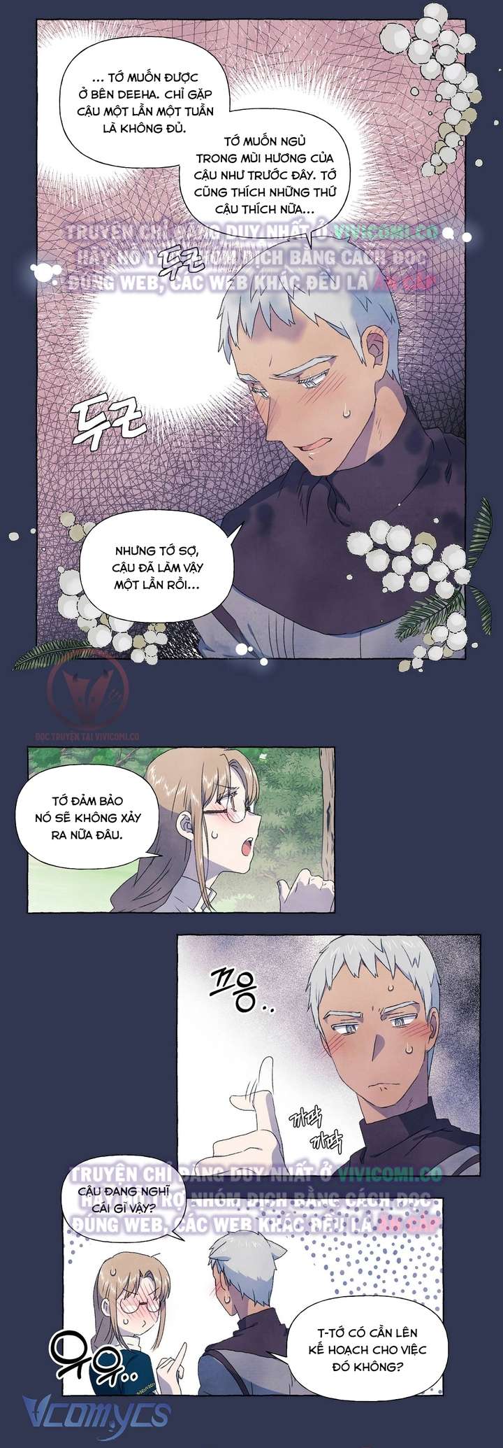 [18+] Chàng Sói Ngốc Và Nàng Thủ Thư Chapter 28 - Next Chapter 29