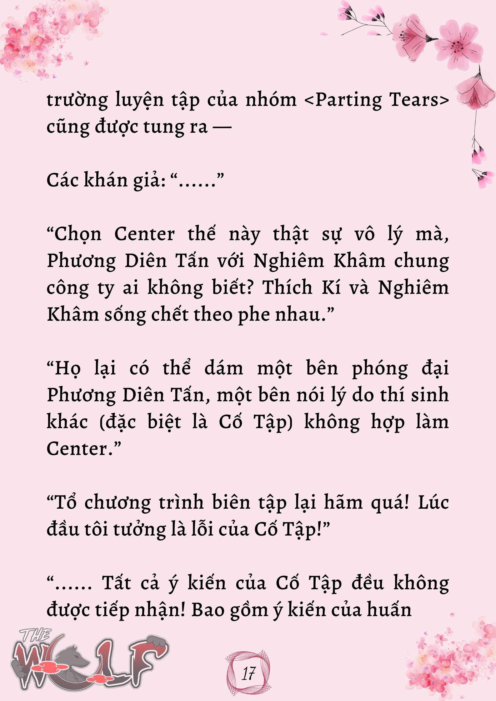 Xuyên Không Vào Nhóm Nhạc Nam 200 Người Chap 17 - Next Chap 18