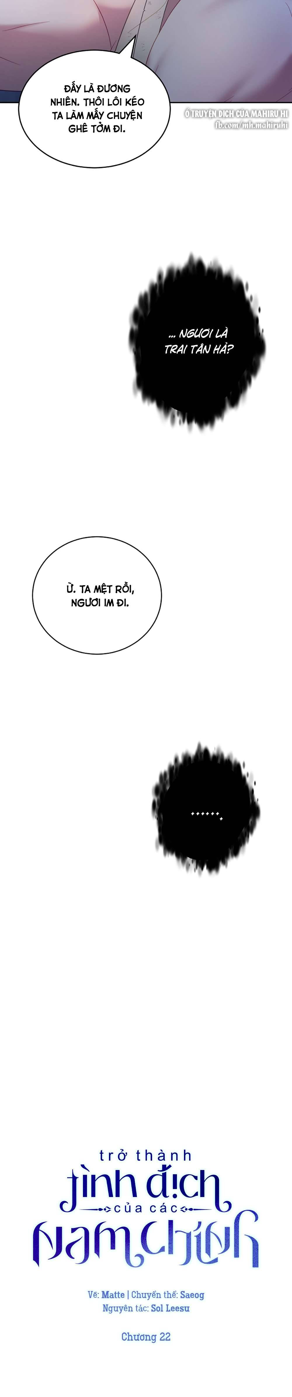Trở Thành Tình Địch Của Các Nam Chính Chapter 22 - Trang 3