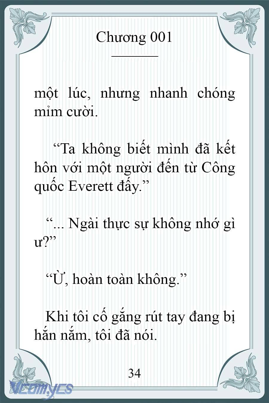 [Novel] Người Chồng Ghét Tôi Đã Mất Trí Nhớ Chap 1 - Trang 2