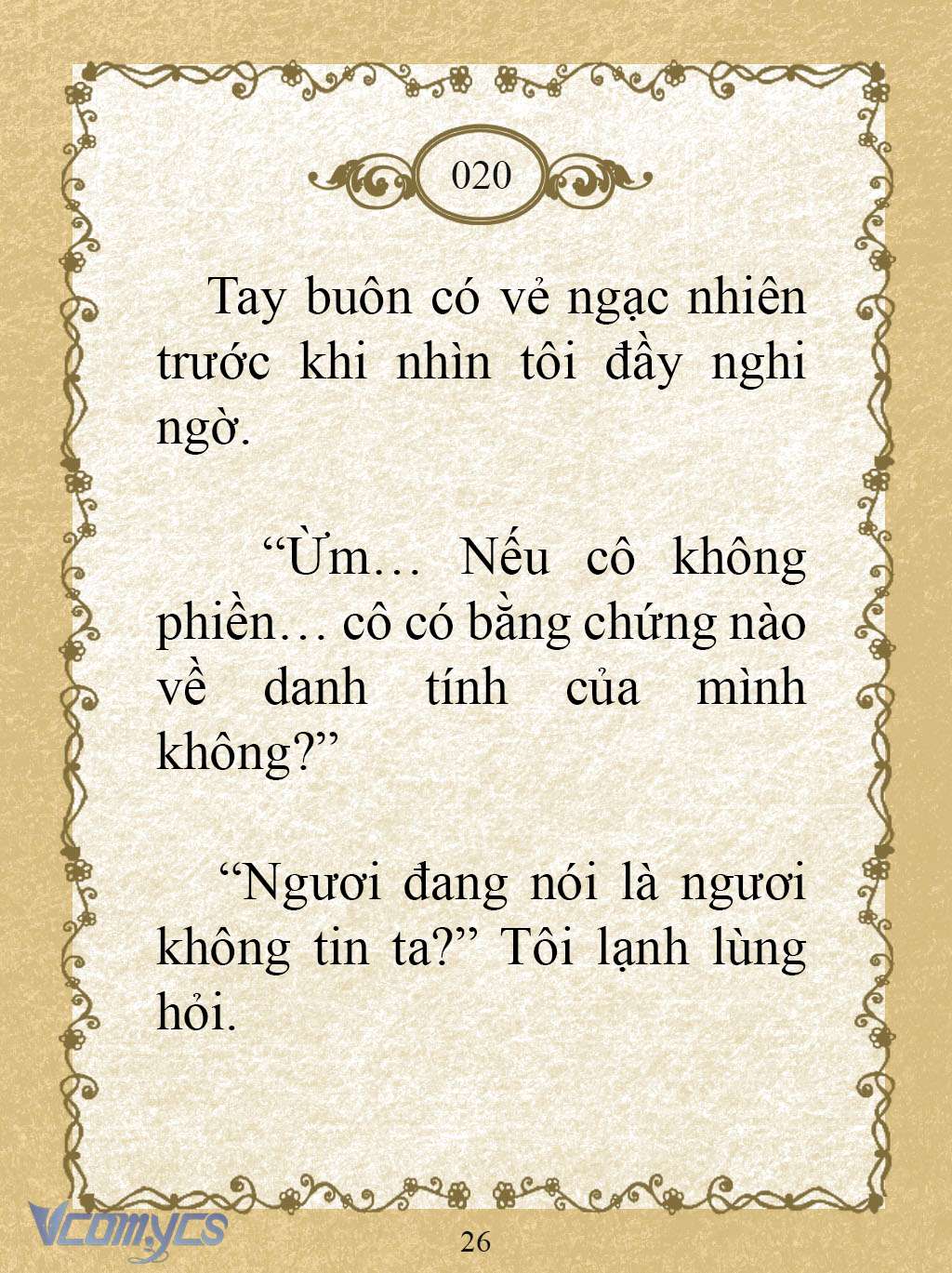 [Novel] Kẻ Phản Diện Được Định Phải Chết Chap 20 - Trang 2