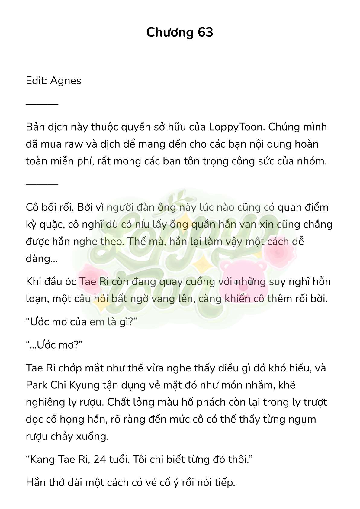 [Novel] Gửi Kẻ Xa Lạ Phản Bội Đạo Đức Chap 63 - Next Chap 64