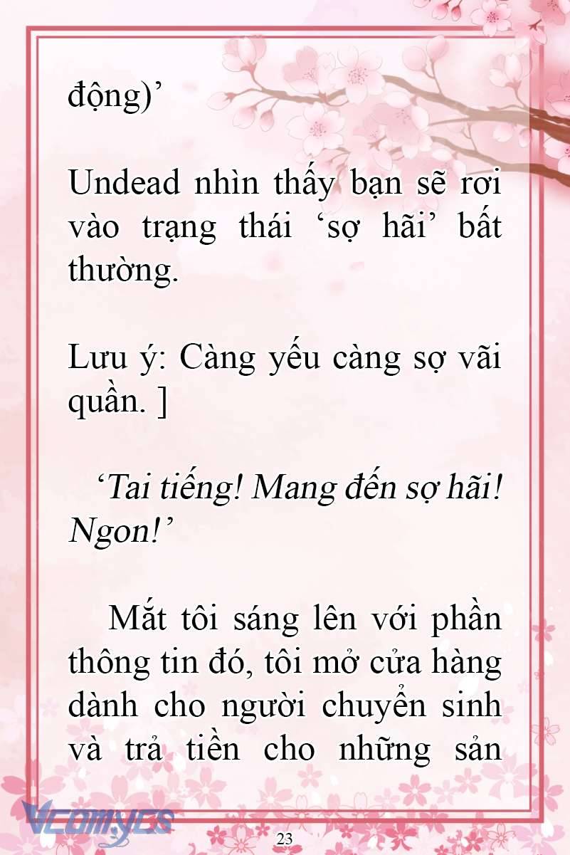 [Novel] Đặc Quyền Của Người Chuyển Sinh Chap 14 - Trang 2