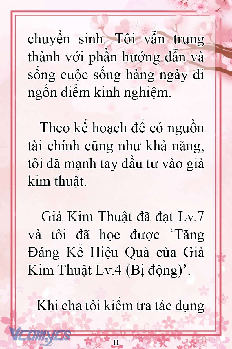 [Novel] Đặc Quyền Của Người Chuyển Sinh Chap 15 - Trang 2