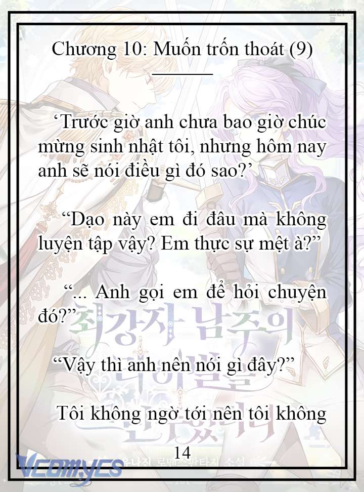 [Novel] Tôi Không Còn Là Đối Thủ Của Nam Chính Chap 10 - Trang 2