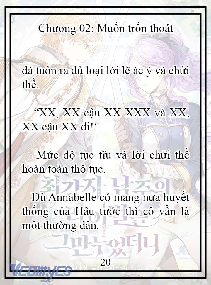 [Novel] Tôi Không Còn Là Đối Thủ Của Nam Chính Chap 2 - Trang 2