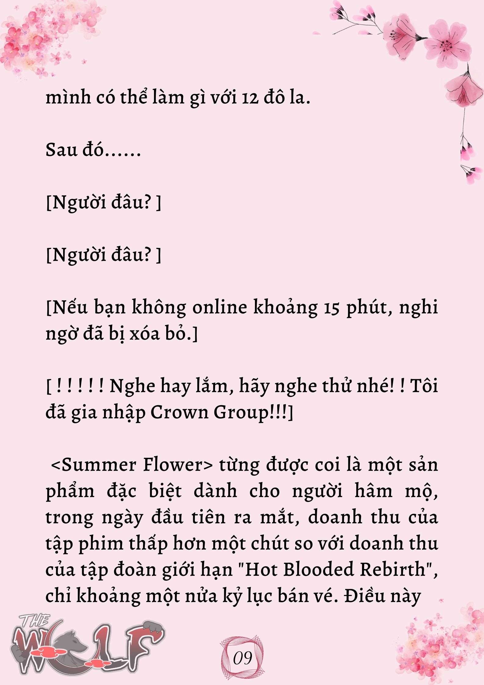 Xuyên Không Vào Nhóm Nhạc Nam 200 Người Chap 31 - Next Chap 32