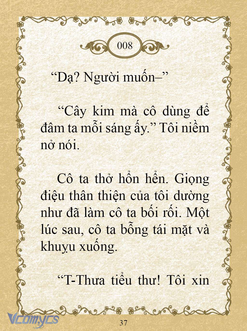 [Novel] Kẻ Phản Diện Được Định Phải Chết Chap 8 - Next Chap 9