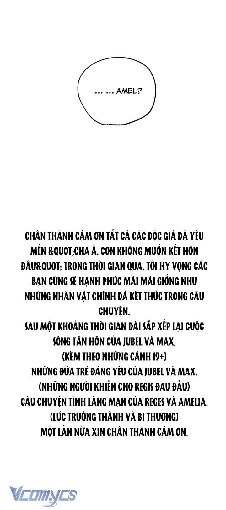 Cha À, Con Không Muốn Kết Hôn Đâu Chap 123 - Next Chap 124