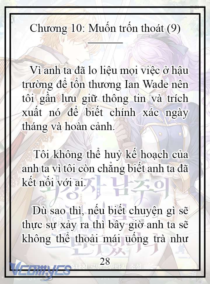 [Novel] Tôi Không Còn Là Đối Thủ Của Nam Chính Chap 10 - Trang 2