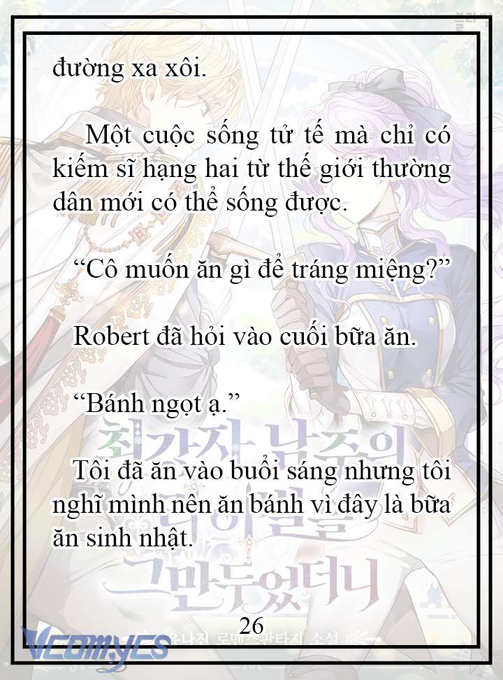 [Novel] Tôi Không Còn Là Đối Thủ Của Nam Chính Chap 11 - Trang 2