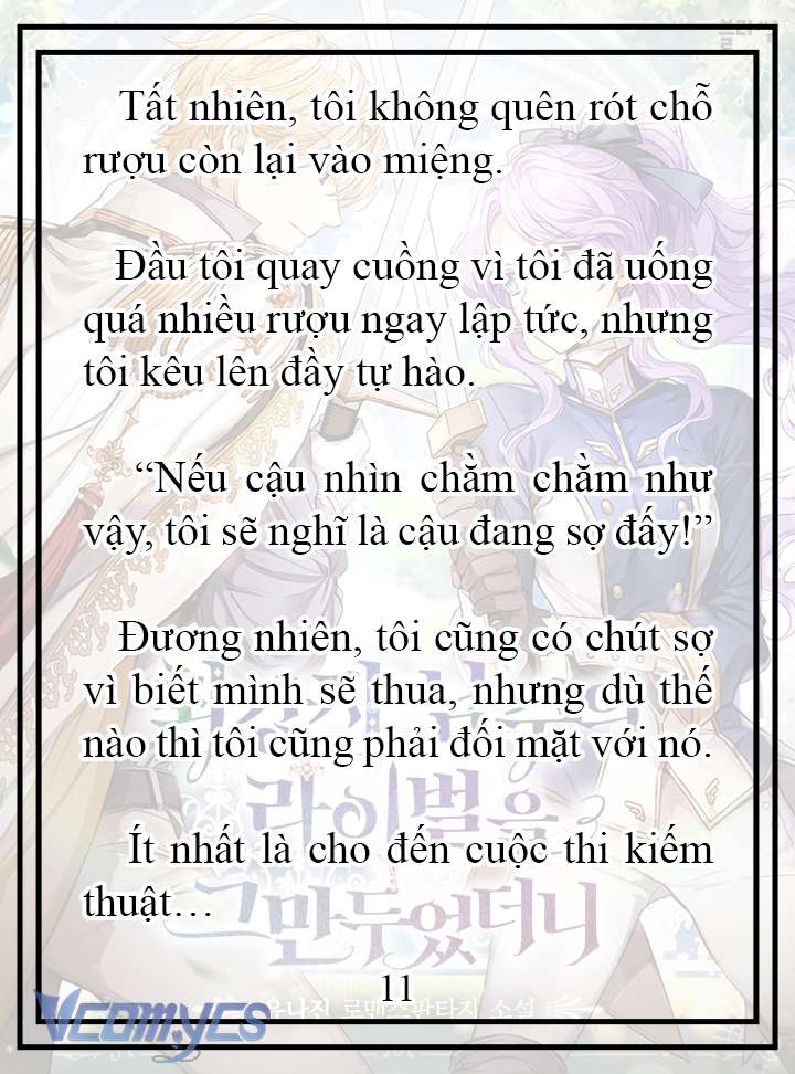 [Novel] Tôi Không Còn Là Đối Thủ Của Nam Chính Chap 13 - Trang 2