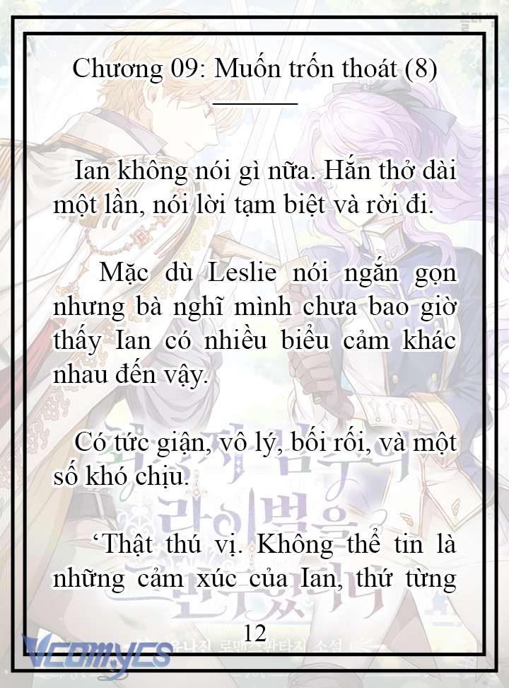 [Novel] Tôi Không Còn Là Đối Thủ Của Nam Chính Chap 9 - Trang 2