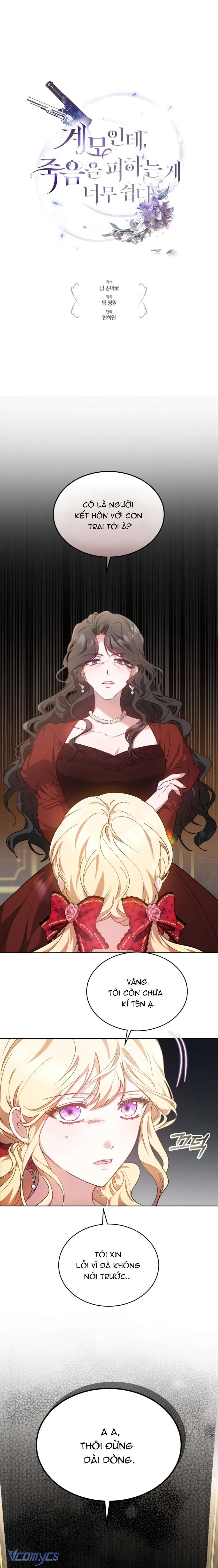 Dù Là Mẹ Kế Nhưng Tôi Thoát Khỏi Cái Chết Rất Dễ Dàng Chapter 9 - Next Chapter 10