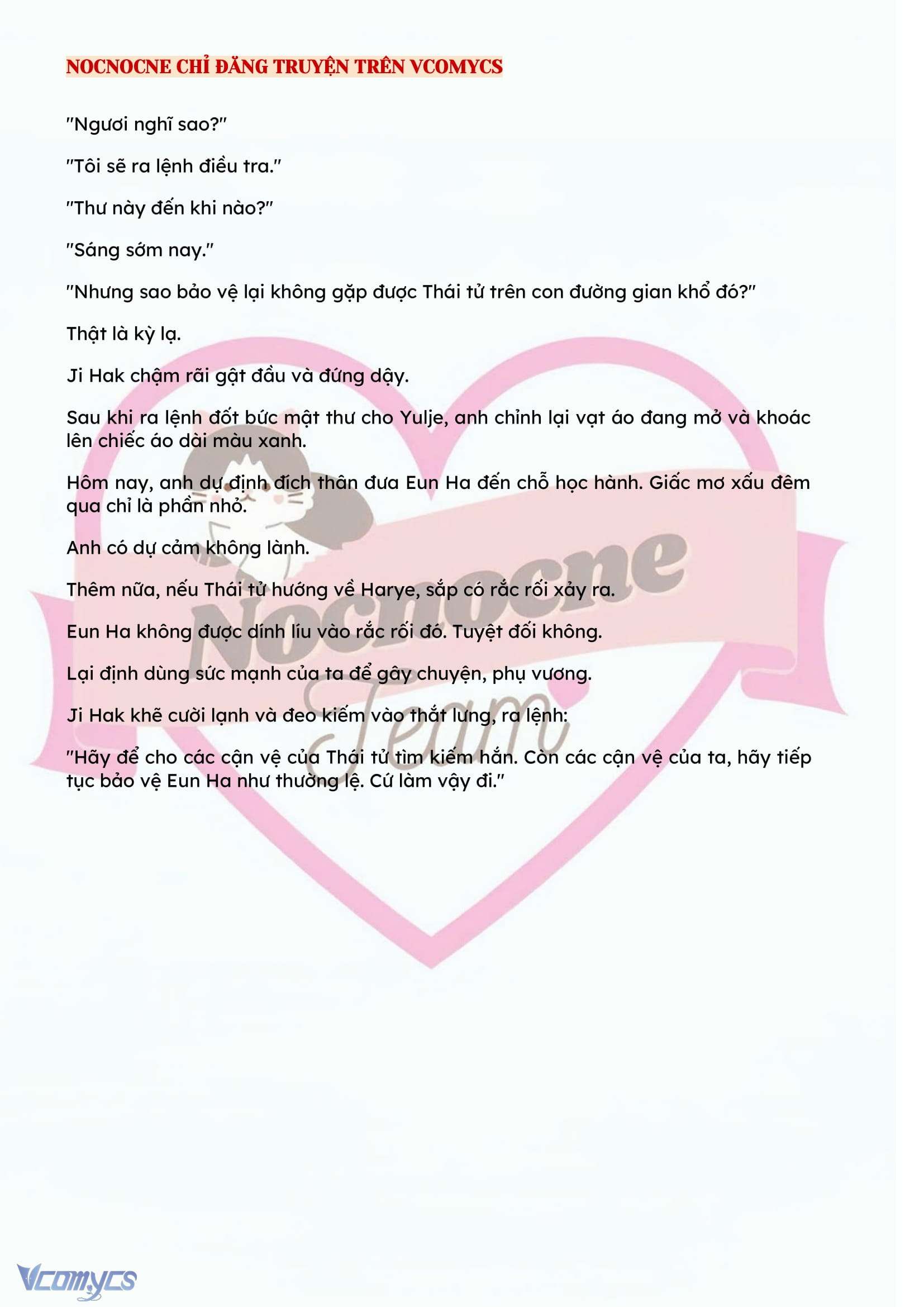 [NOVEL] ĐÊM HỖN LOẠN Chap 113 - Next Chap 114