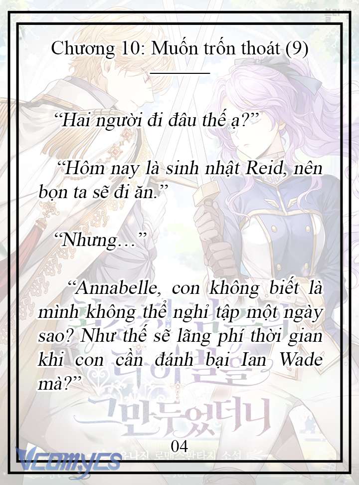 [Novel] Tôi Không Còn Là Đối Thủ Của Nam Chính Chap 10 - Trang 2