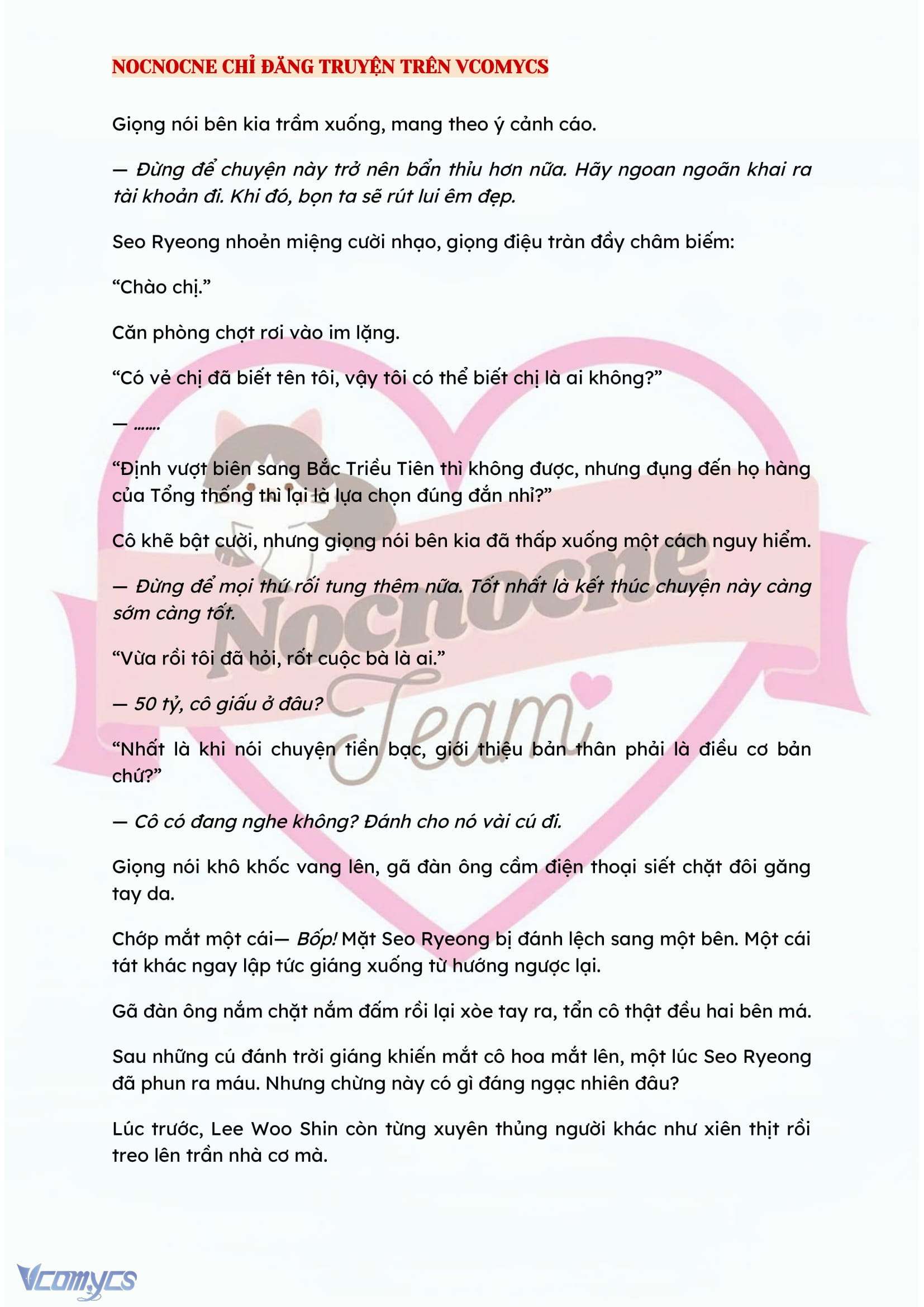 [NOVEL] KẾT HÔN VỚI KẺ TÂM THẦN Chap 73 - Next Chap 74