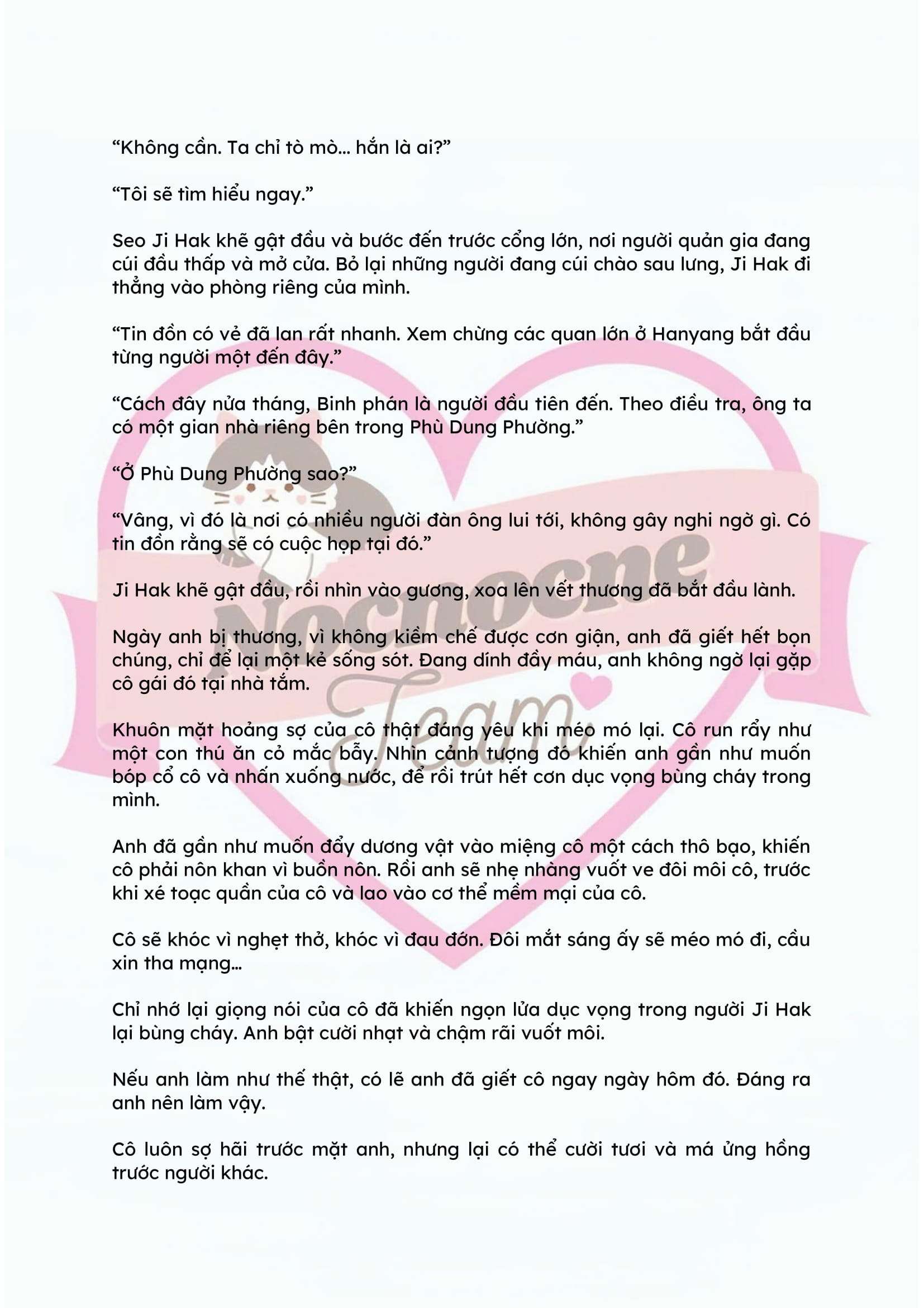 [NOVEL] ĐÊM HỖN LOẠN Chap 15 - Next Chap 16