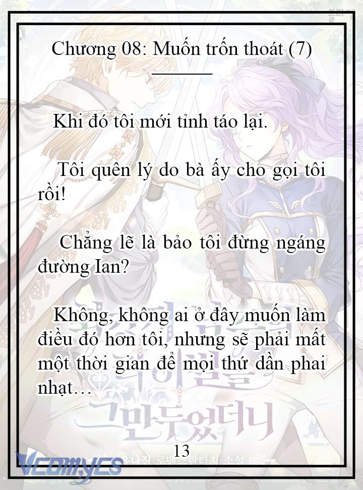 [Novel] Tôi Không Còn Là Đối Thủ Của Nam Chính Chap 8 - Trang 2