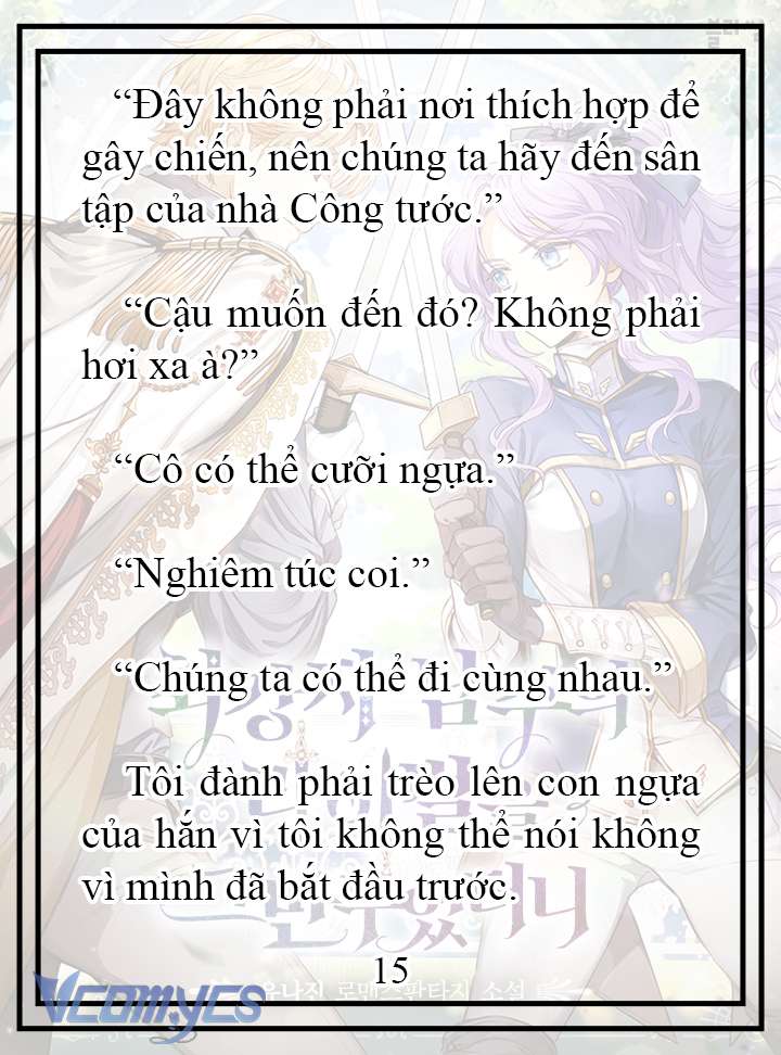 [Novel] Tôi Không Còn Là Đối Thủ Của Nam Chính Chap 13 - Trang 2