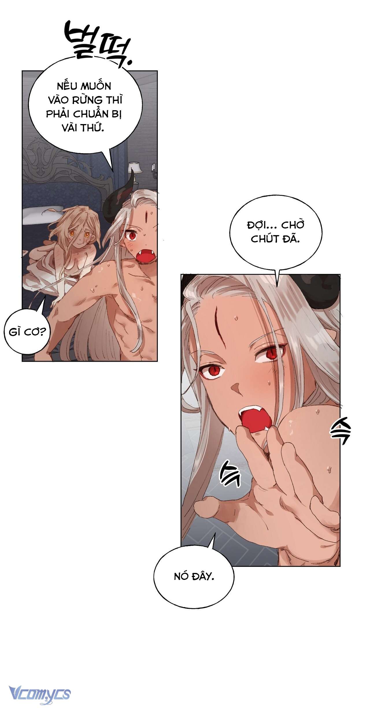 Cách một thánh nữ sa ngã sống cùng quỷ dữ Chap 19 - Next 