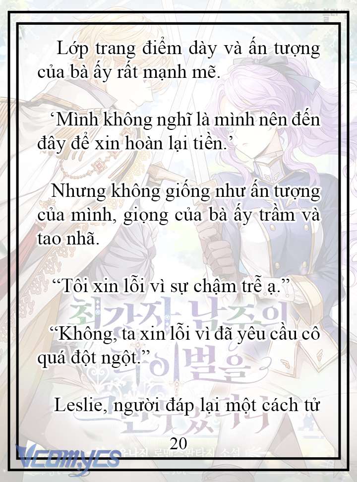 [Novel] Tôi Không Còn Là Đối Thủ Của Nam Chính Chap 14 - Trang 2