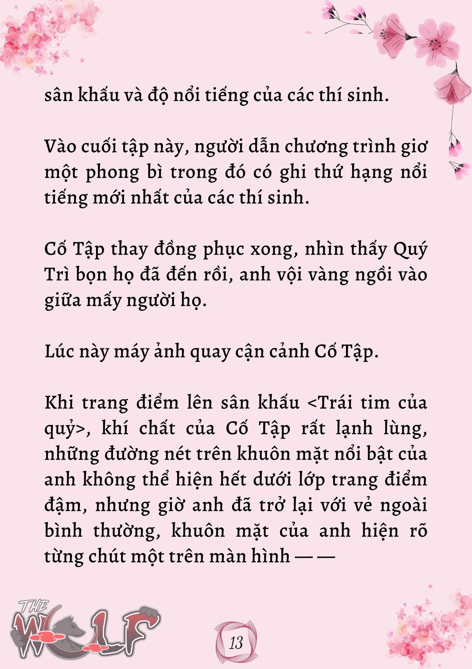 Xuyên Không Vào Nhóm Nhạc Nam 200 Người Chap 14 - Next Chap 15