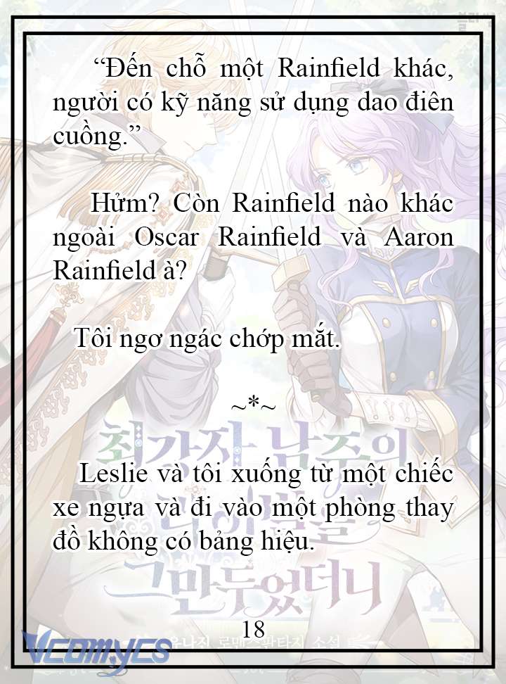 [Novel] Tôi Không Còn Là Đối Thủ Của Nam Chính Chap 14 - Trang 2