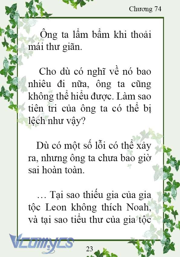 [Novel] Trở Thành Em Gái Của Nam Chính Tiểu Thuyết Đam Mỹ Chap 74 - Next 