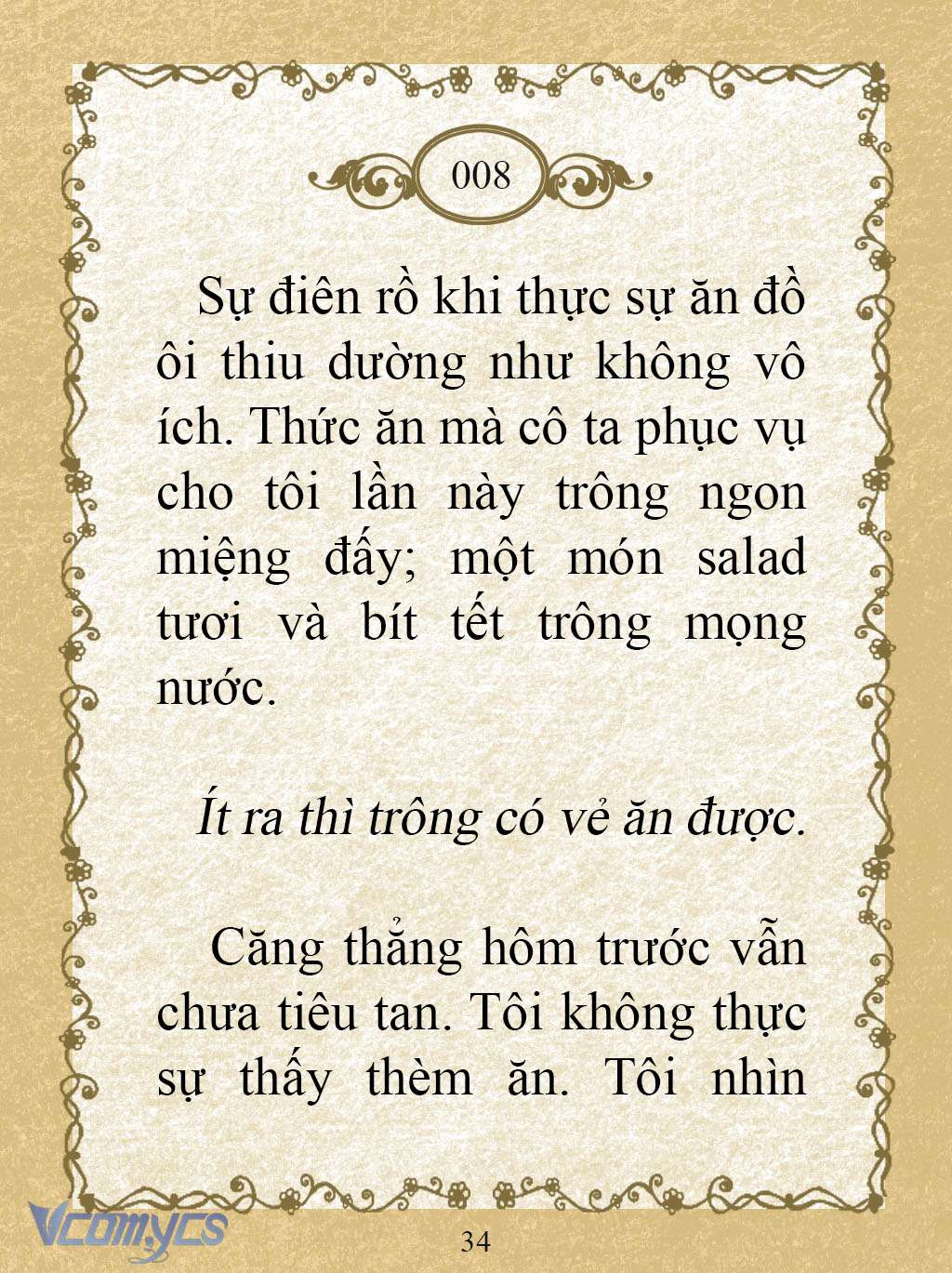 [Novel] Kẻ Phản Diện Được Định Phải Chết Chap 8 - Next Chap 9