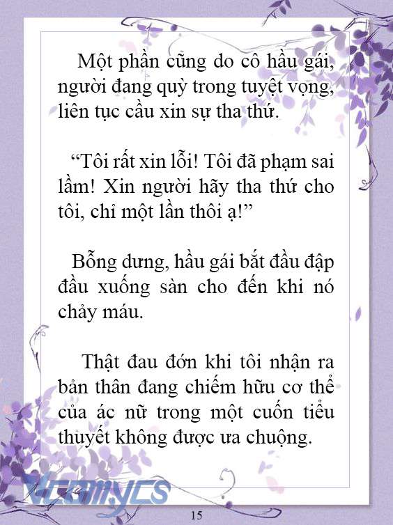 [Novel] Làm Ác Nữ Bộ Không Tốt Sao? Chap 2 - Next Chap 3