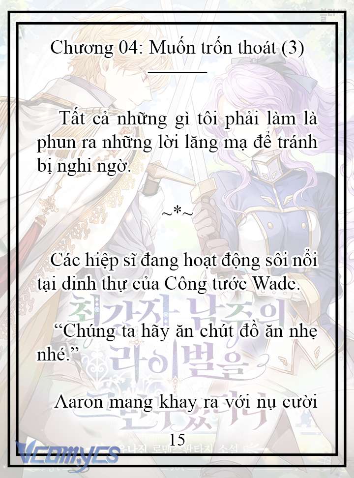 [Novel] Tôi Không Còn Là Đối Thủ Của Nam Chính Chap 4 - Trang 2