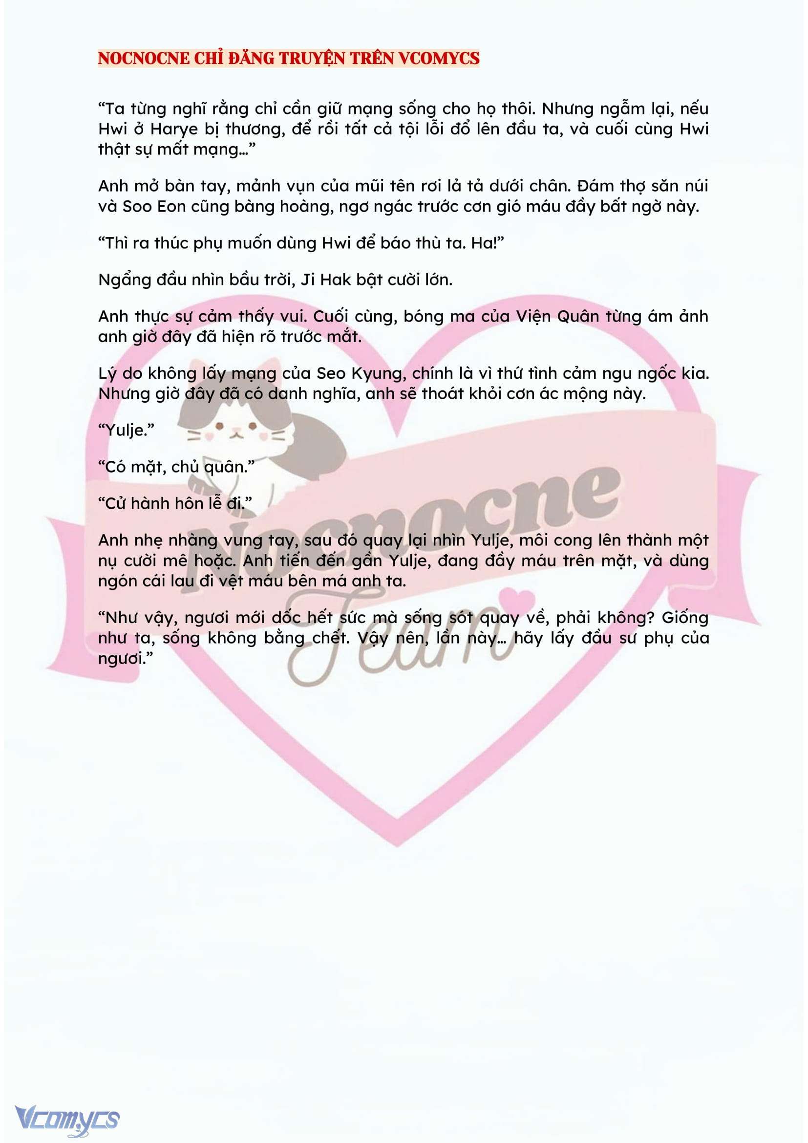 [FULL] [NOVEL] ĐÊM HỖN LOẠN Chap 134 - Next Chap 135