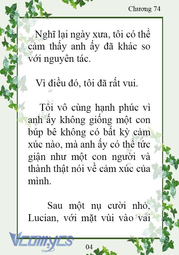 [Novel] Trở Thành Em Gái Của Nam Chính Tiểu Thuyết Đam Mỹ Chap 74 - Next 