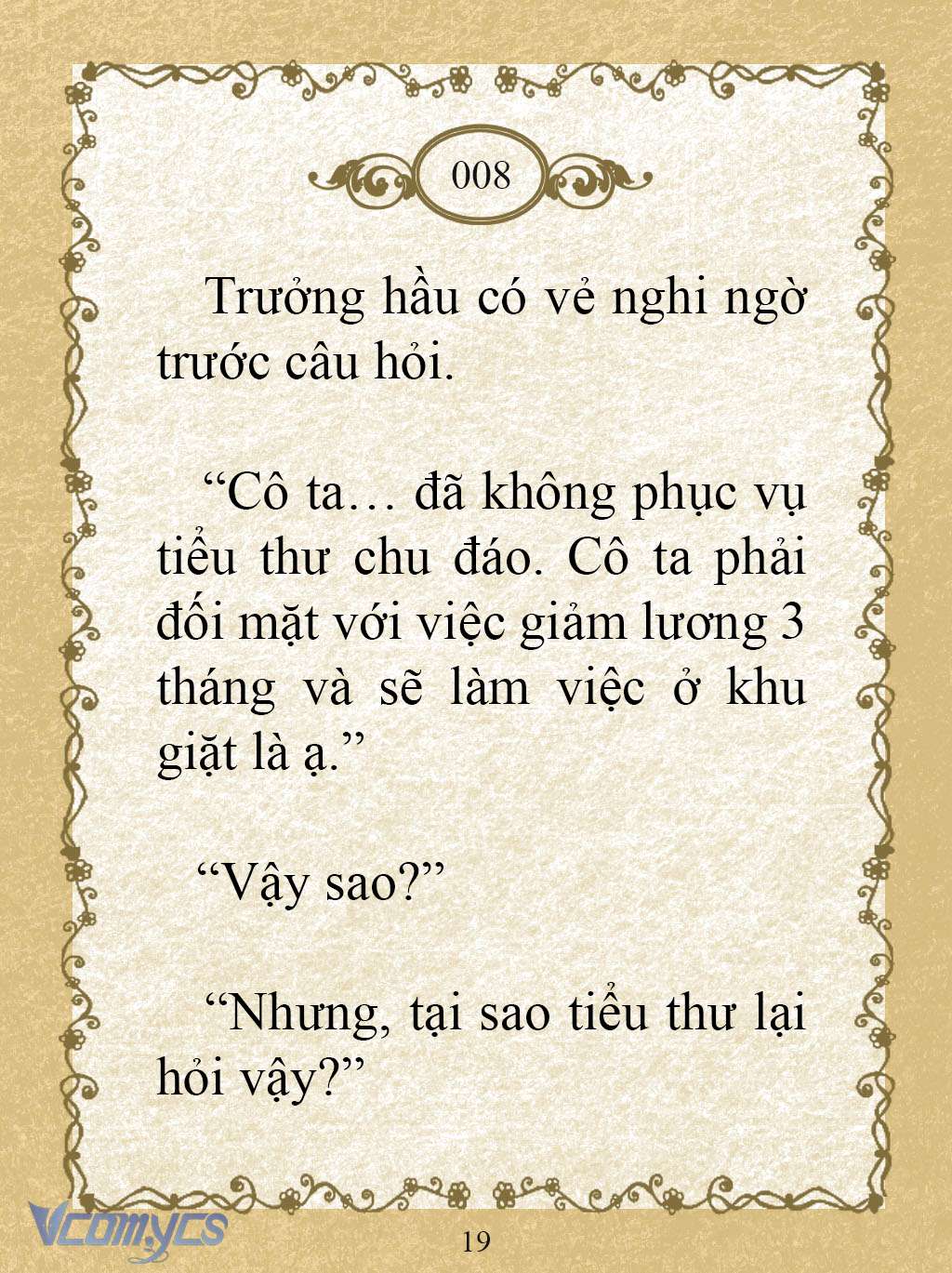 [Novel] Kẻ Phản Diện Được Định Phải Chết Chap 8 - Next Chap 9