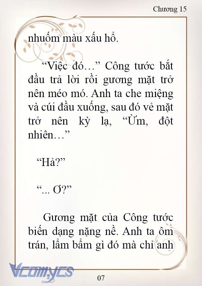 [Novel] Mê Lộ Của Emilone Chap 15 - Next 