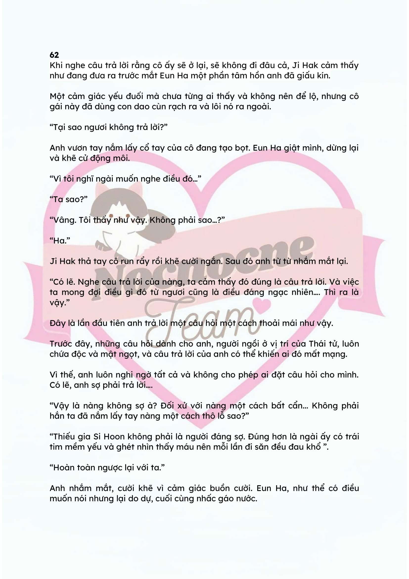 [FULL] [NOVEL] ĐÊM HỖN LOẠN Chap 62 - Next Chap 63