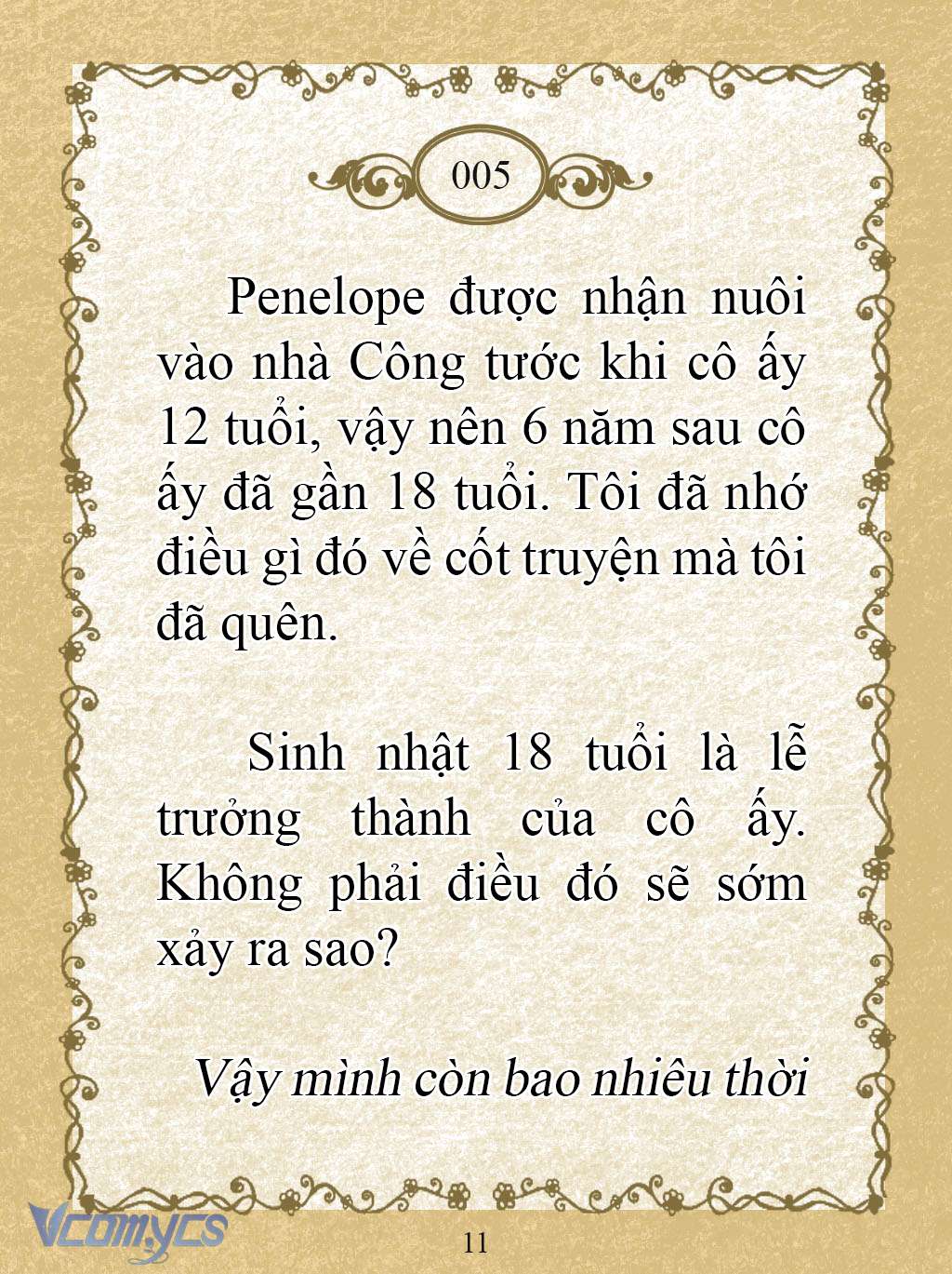 [Novel] Kẻ Phản Diện Được Định Phải Chết Chap 5 - Next Chap 6