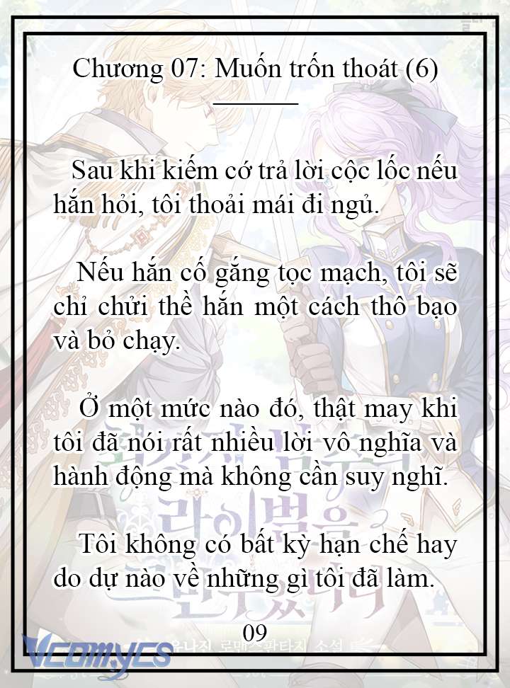 [Novel] Tôi Không Còn Là Đối Thủ Của Nam Chính Chap 7 - Trang 2