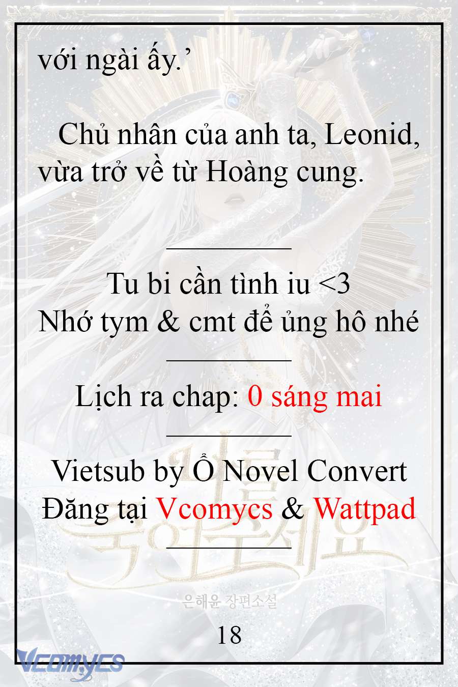 [Novel] Xin Hãy Giết Tôi Chap 11 - Next Chap 12